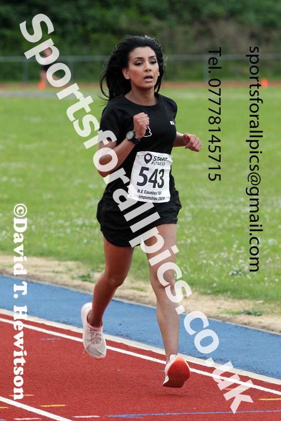 North Eastern 10000 metres, 2021 North Eastern Champs., Shildon. Photo: David T. Hewitson/Sports for All Pics